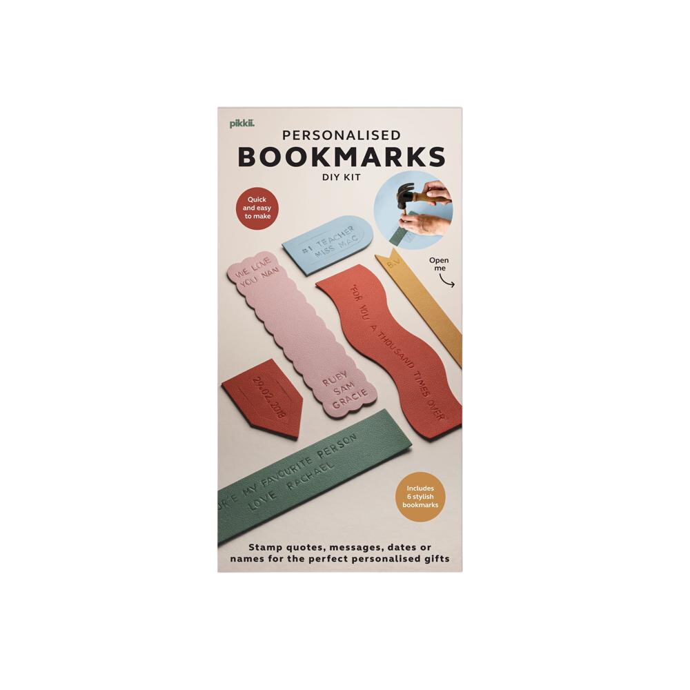 Pikkii Personalised Bookmarks Kit